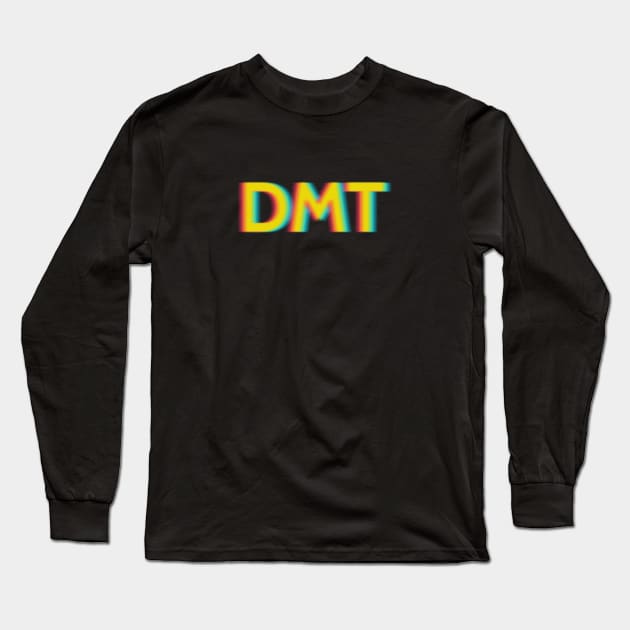 DMT Blur Type 1 - 001 Long Sleeve T-Shirt by MindGlowArt